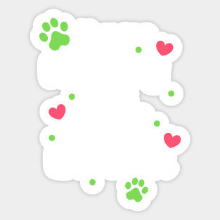 Dog lover Sticker